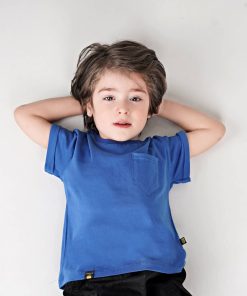 تیشرت پنبه جیب دار