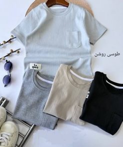 تیشرت پسرانه تک جیب
