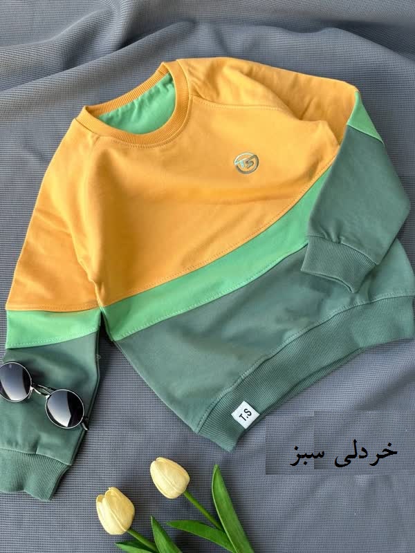 بلوز تک پسرانه پرچمی