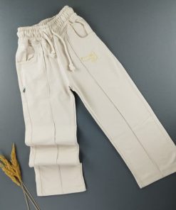 تیشرت شلوار دخترانه بچگانه گلدوزی هاپو - Image 3