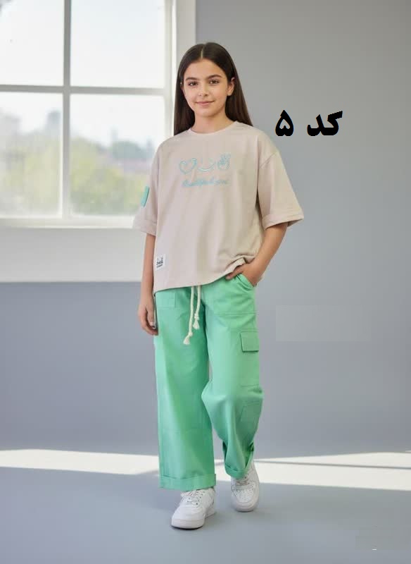 کراپ شلوار دخترانه شیک