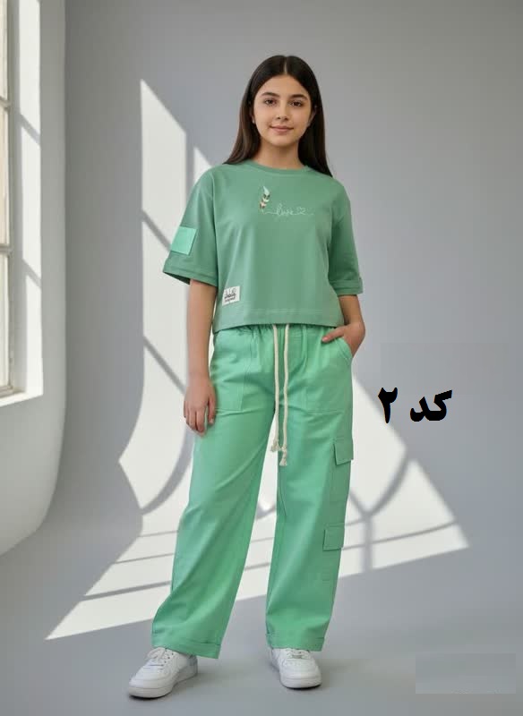تیشرت شلوار دخترانه