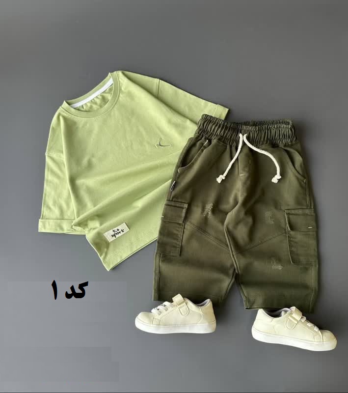 تیشرت شلوارک پسرانه خفن