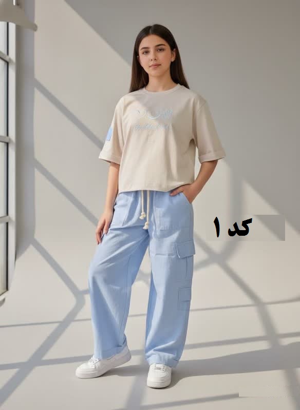 کراپ شلوار دخترانه شیک