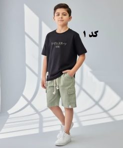 تیشرت شلوارک پسرانه ژاپنی