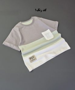 تیشرت باکسی جیبدار