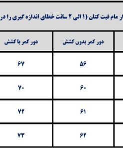راهنمای سایز شلوار پسرانه اسپرت